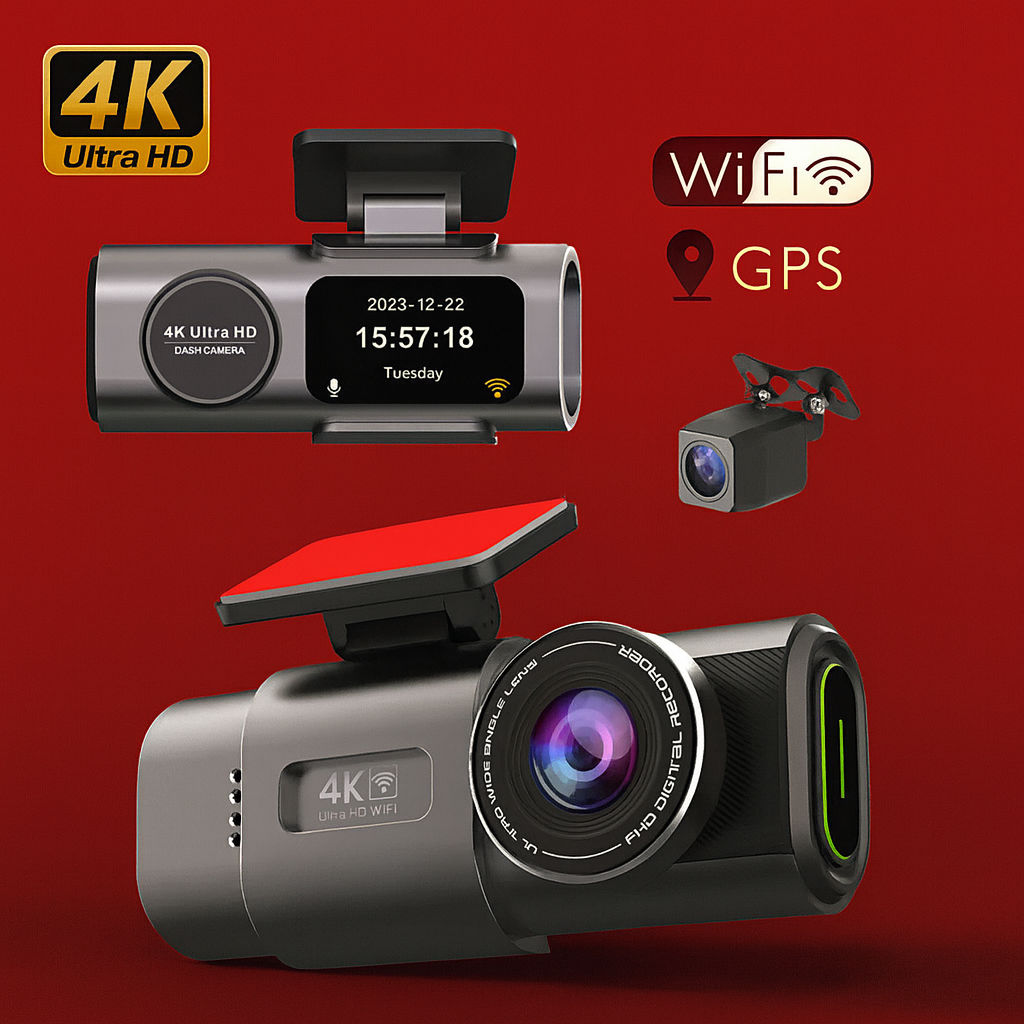 ZOREX 4K Dashcam Araç Kamerası