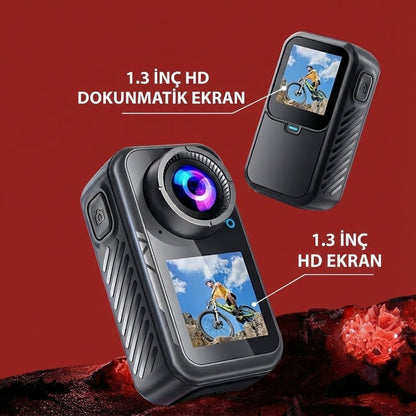 ZOREX 5K Aksiyon Kamerası | Ultra HD, Su Geçirmez, Geniş Açı Lens