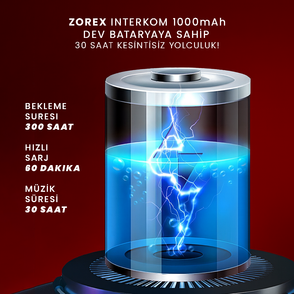 ZOREX Bluetooth İnterkom